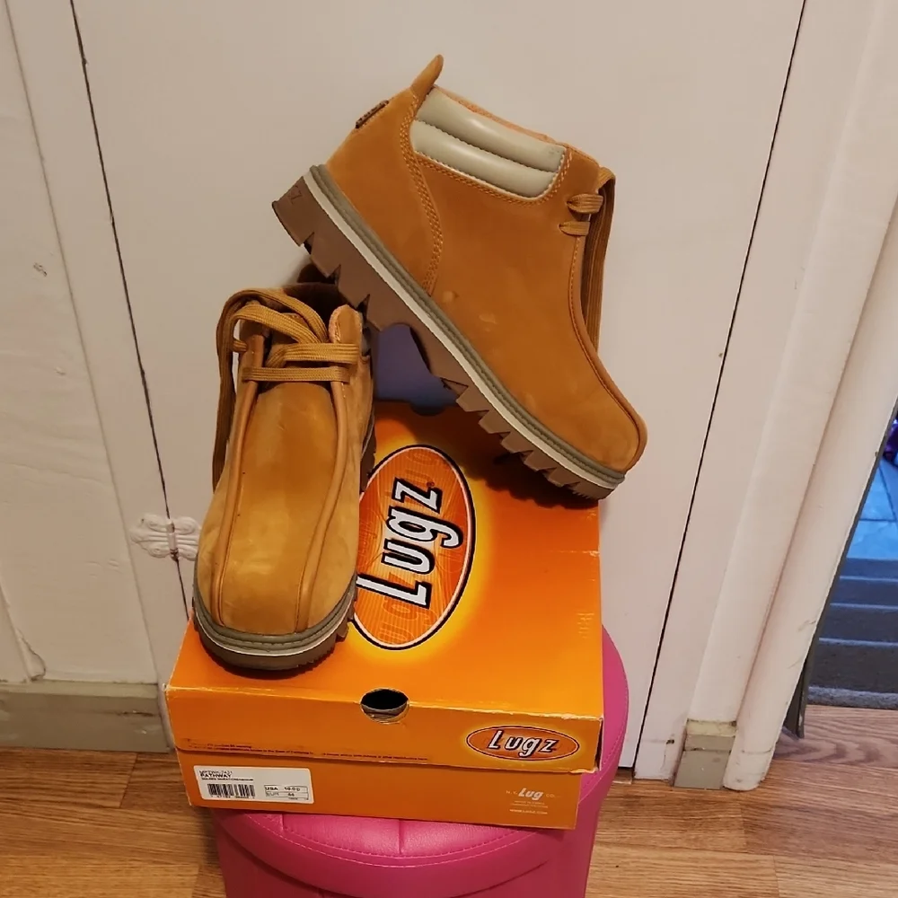 Lugz Retro Mens Chukka Boots - Picture 3 of 4